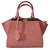 Fendi Mini 3 Jours Satchel Bag Pink Leather  ref.49027