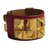 Hermès Collier de chien Bracelet Red Leather  ref.49042