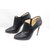 Christian Louboutin Ankle Boots Black Leather  ref.49063