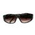Yves Saint Laurent Gafas de sol Negro Marrón oscuro Vidrio  ref.49093