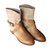Paraboot Boots Beige Leather  ref.49184