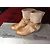 Botas Paraboot de piel beige - vista 4
