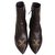 Louis Vuitton Boots Brown Leather  ref.49199