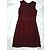 Sandro ärmelloses Kleid bordeaux Polyester Größe 1 - Ansicht 4