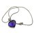 Swarovski Pendant necklaces Silvery Purple Silver  ref.49322