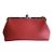 Pochette Rochas RN in raso corallo - vista 2