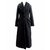 Autre Marque Todd  Oldham Wool Detachable Fur Long Coat Black Acrylic  ref.49483