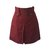 Gucci Skirt Dark red Cotton  ref.49490