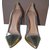 Gianvito rossi plexi pumps size 38 Multiple colors Suede Leather  ref.49601