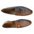 Hermès Loafers Slip ons Caramel Leather  ref.49661
