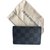 Louis Vuitton Organizador de bolsillo Gris Cuero  ref.49777