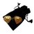 Yves Saint Laurent Brincos Dourado Metal  ref.49798