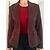 Armand Ventilo Kurze Jacke Dunkelrot Baumwolle Bordeaux - Ansicht 3