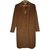 Brook Brothers Cashmere blend polo coat Chestnut Wool  ref.49849