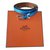 Behapi Multitour Hermès Bracelet Blue Leather  ref.49932