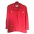 Chanel Jaqueta Vermelho Lã  ref.50127