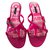 Louis Vuitton Sandals Pink Plastic  ref.50322