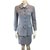 Chanel Skirt suit Blue Wool Nylon  ref.50509