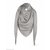 Louis Vuitton Bufanda clásica del monograma Beige Seda  ref.50542