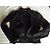 Autre Marque Chaqueta negra de algodón con cuello mao Negro - vista 3