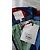 Gonna a stampa in cotone blu e rosso STELLA JEAN 42 IT Bianco Blu navy - vista 4