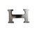 Fivela de cinto Hermès Prata Aço  ref.50760