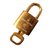 Louis Vuitton Bag charms Golden Metal  ref.50849