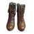 Gucci Boots Khaki Leather  ref.50875