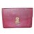 Céline Clutch bag Dark red Leather  ref.51021