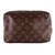 Louis Vuitton Trousse 24 Brown Cloth  ref.51219
