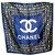 Chanel Silk scarf Navy blue  ref.51256