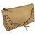 Versace Clutch bags Beige Leather  ref.51314