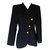 Yves Saint Laurent Jackets Black Wool  ref.51326