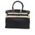 Birkin Hermès Handbags Black Leather  ref.51432