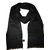 Chanel Scarves Black Cashmere  ref.51461