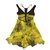 Sass & Bide Vestidos Amarelo Cinza antracite Seda  ref.51471