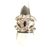 Chanel argolas Prata Banhado a prata  ref.51489