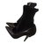 Barbara Bui Ankle Boots Black Leather  ref.51531
