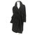 Hermès Coats, Outerwear Black Cashmere  ref.51621