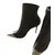 Christian Louboutin Ankle Boots Black Leather  ref.51661