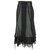 Autre Marque Vassalli Layered Flare Skirt Black Cotton Polyester Wool Nylon  ref.51762