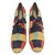 Salvatore Ferragamo Escarpins Tweed Multicolore  ref.51944