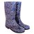 Armani - boots Blue Rubber  ref.51957