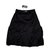 Prada "Duchesse Scoulp" Skirt Black Silk  ref.52029