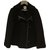 Hermès Coats, Outerwear Black Cashmere  ref.52061