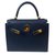 Hermès Kelly 28 Blau Leder  ref.52111