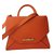 Givenchy Handbags Orange Leather  ref.52113