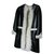 Louis Vuitton Abrigo de piel de oveja Negro Cuero  ref.52125