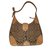 Coach Handbags Brown Cloth  ref.52180