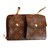 Louis Vuitton wallet on chain Brown Cloth  ref.52236